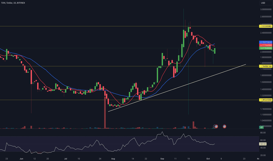 TONUSDT Charts and Quotes — TradingView — India