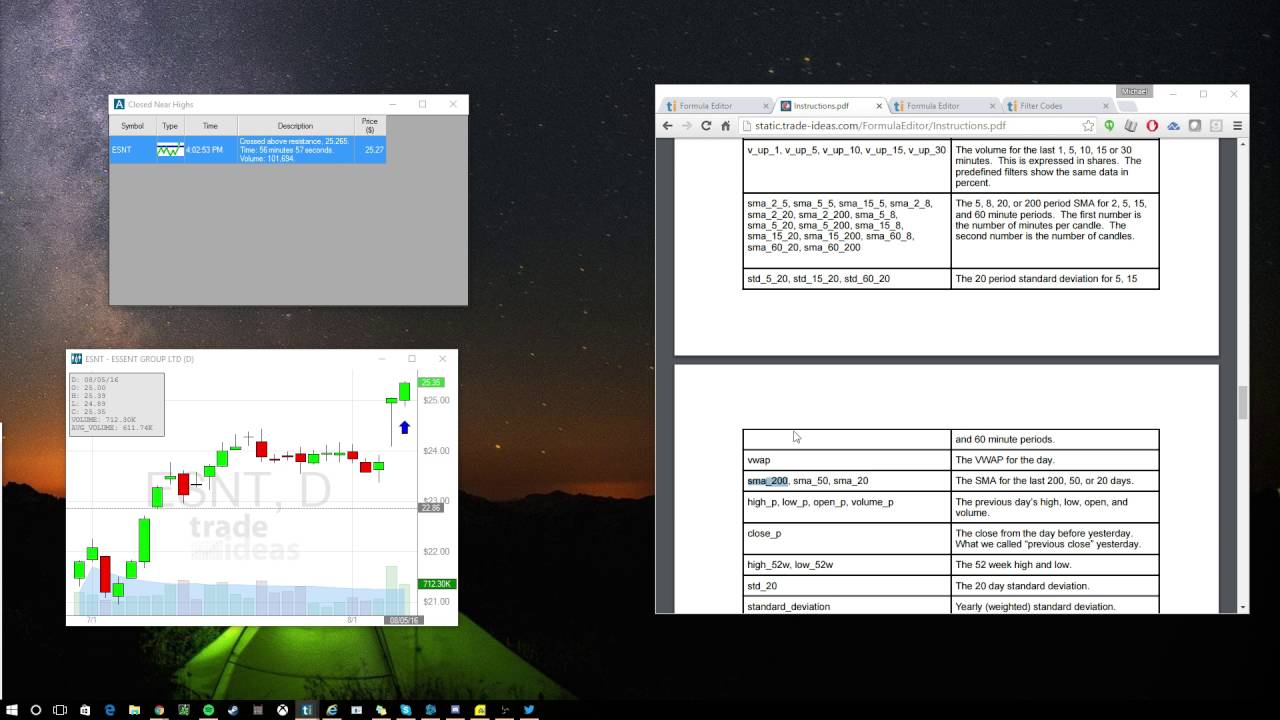 MetaStock | Custom Formula Work Request