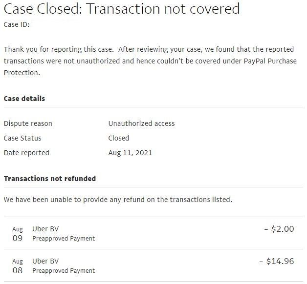 does uber eats every respond to paypal chargebacks? - MPGH - MultiPlayer Game Hacking & Cheats