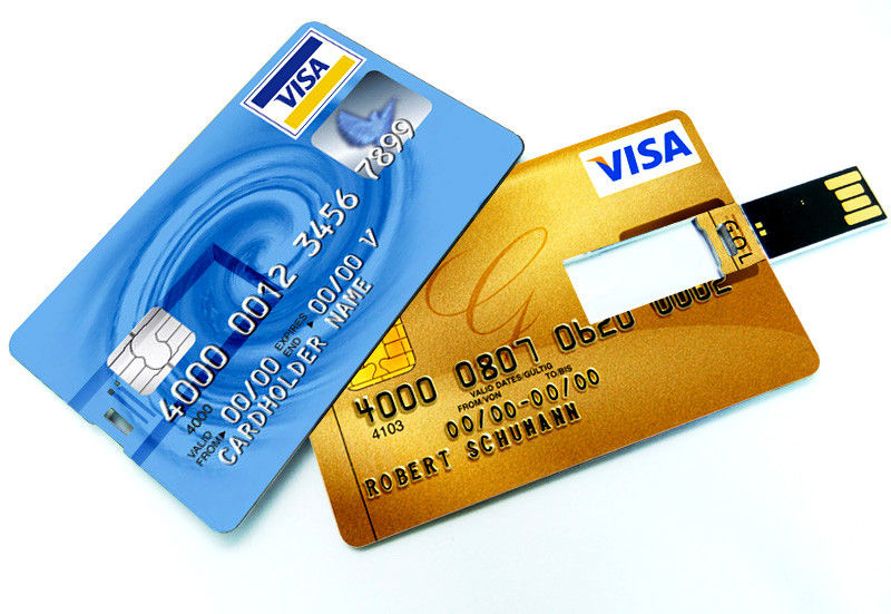 Personalized Credit Card USB Flash Drives