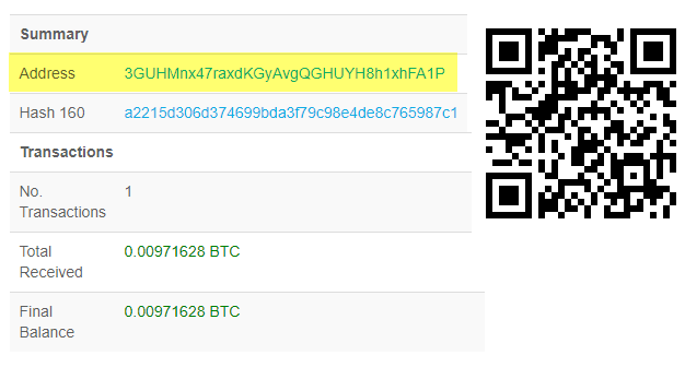 What type of Bitcoin address should I use?