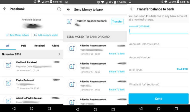 How To Transfer Money From Paytm Wallet To Bank Account?