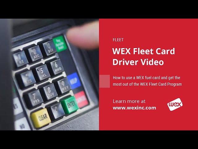 WEX Card Use Guide