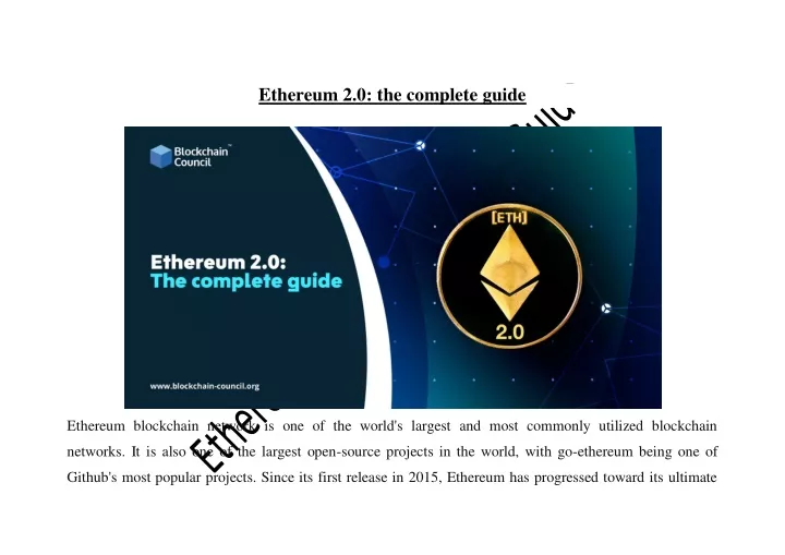 PPT – What is Ethereum? PowerPoint presentation | free to download - id: 94dfd8-Yjg3N