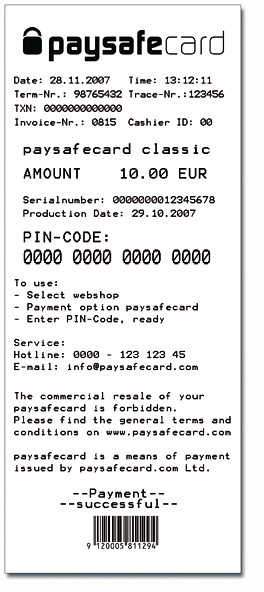 Where to buy paysafecard near me