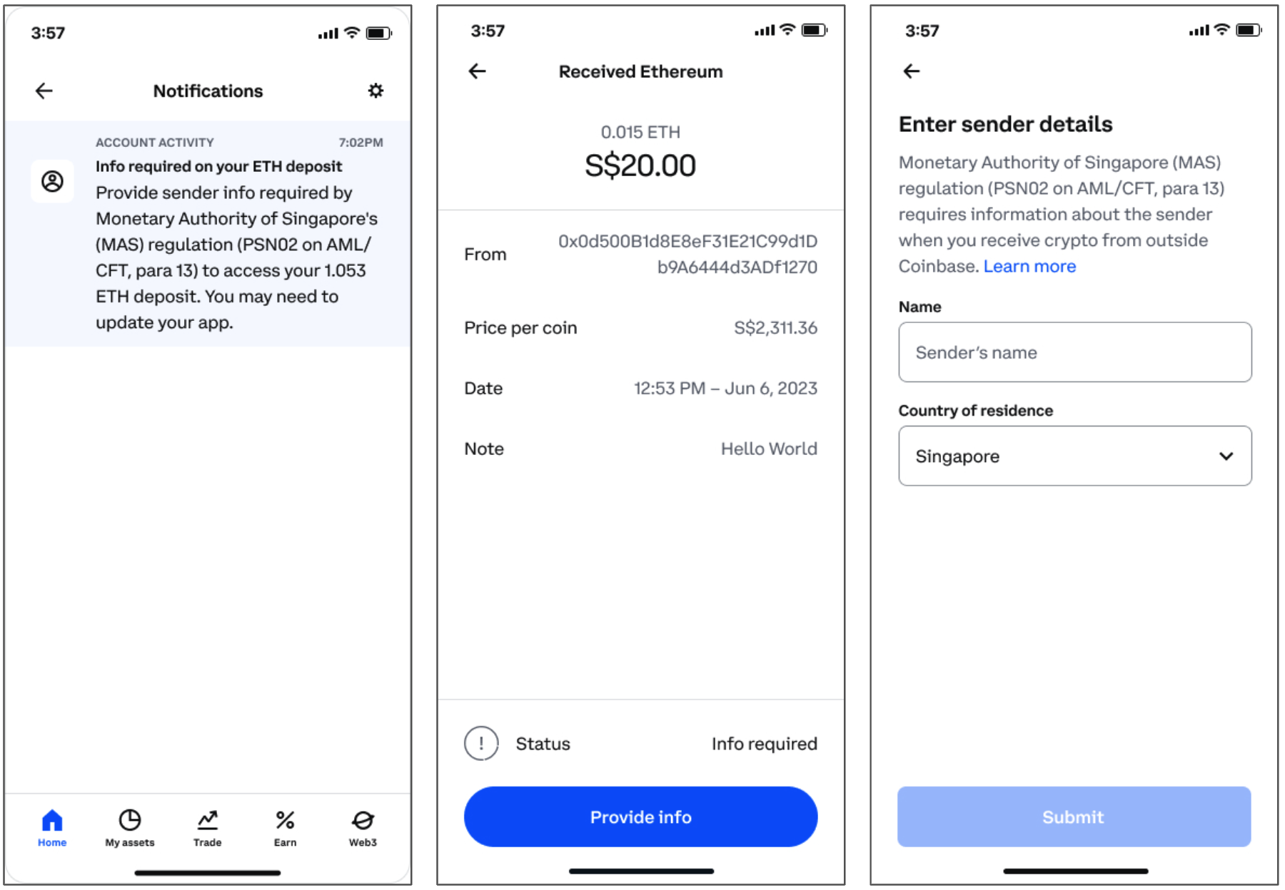 ‎Coinbase: Buy Bitcoin & Ether on the App Store