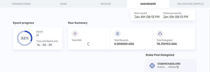 Understanding Staking Pool indicators on Yoroi Wallet in - Upstream